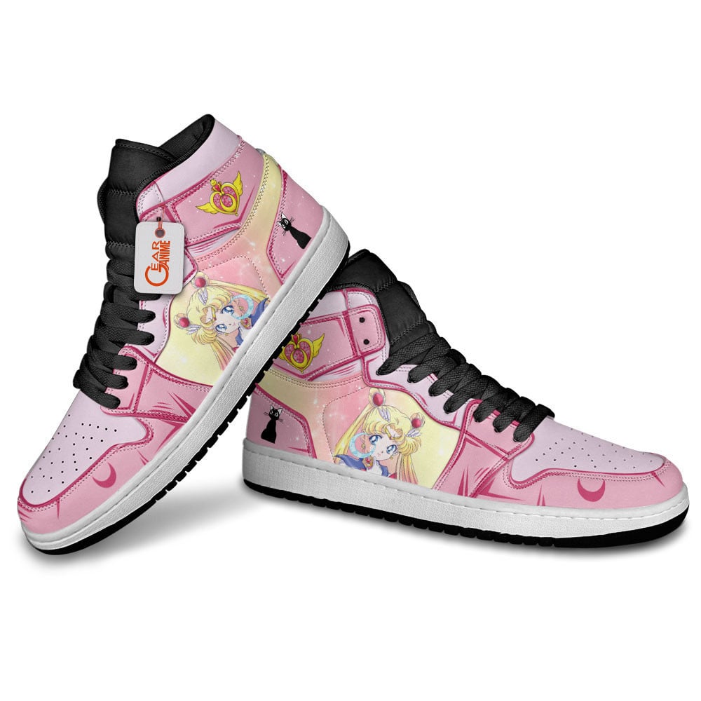 Sailor Moon High-Top Sneakers Retro Streetwear Vibe Shoes For Men And Women - Image 4