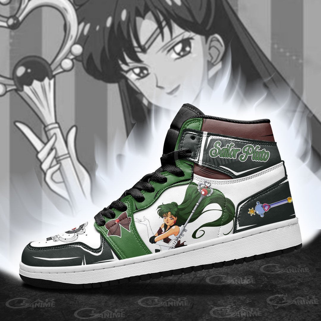 Sailor Pluto High-Top Sneakers Retro Streetwear Vibe Shoes For Men And Women - Image 3