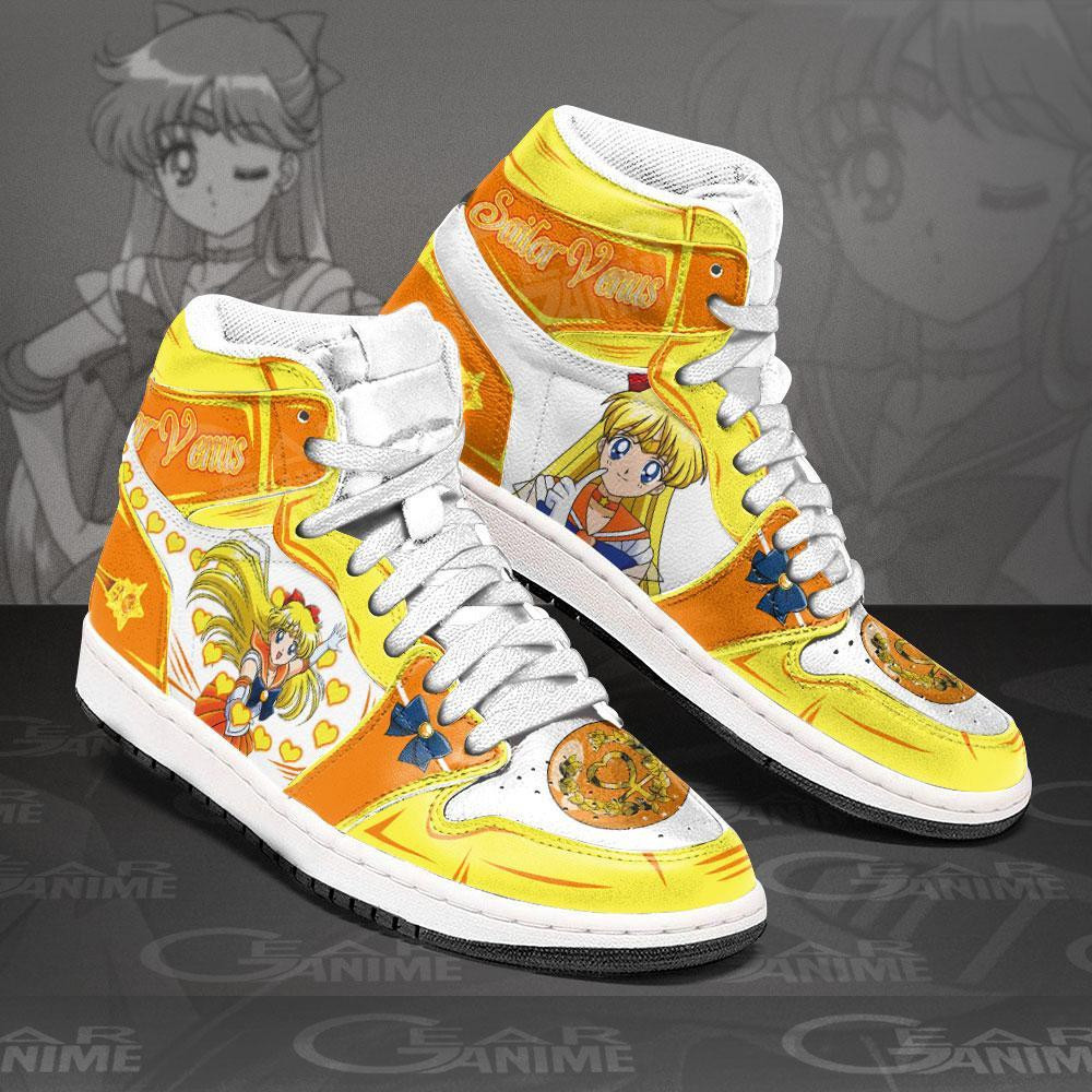 Sailor Venus High-Top Sneakers Retro Streetwear Vibe Shoes For Men And Women - Image 2