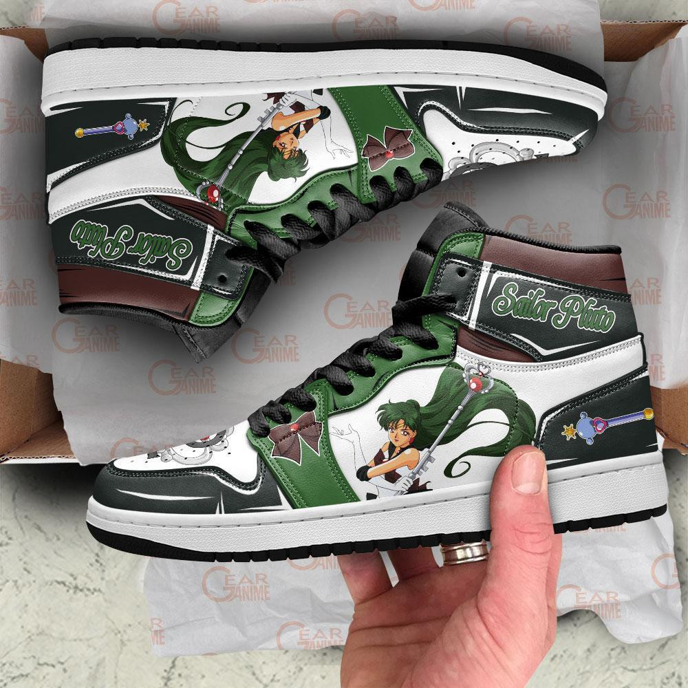Sailor Pluto High-Top Sneakers Retro Streetwear Vibe Shoes For Men And Women - Image 4