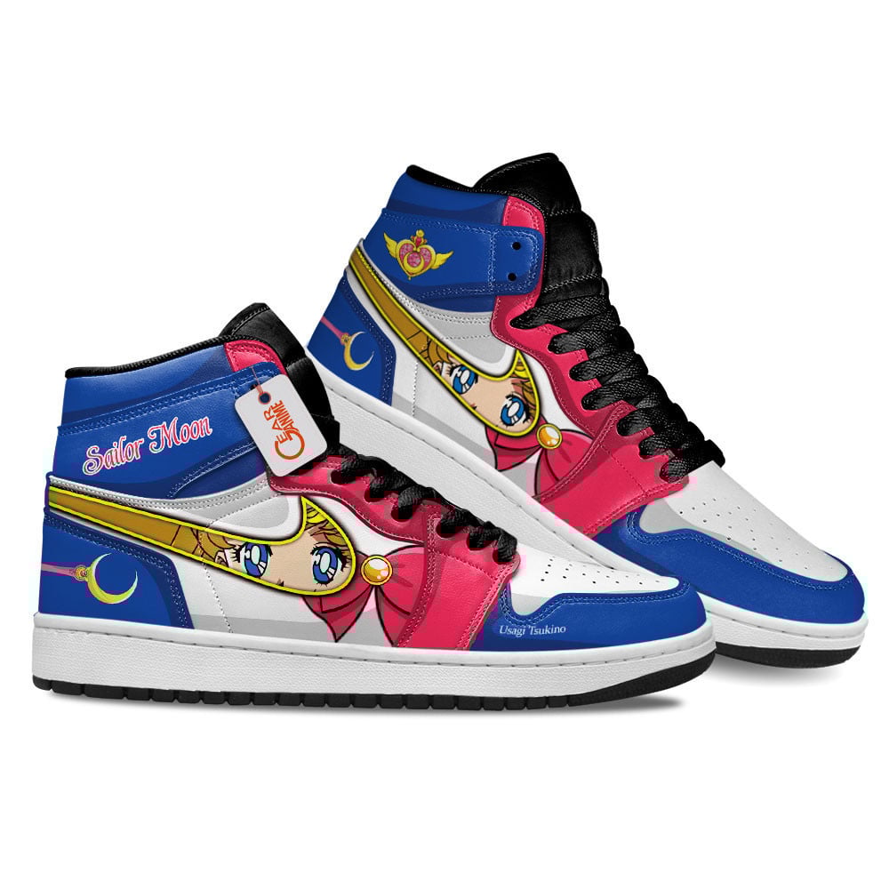 Sailor Moon High-Top Sneakers Retro Streetwear Vibe Shoes For Men And Women - Image 3