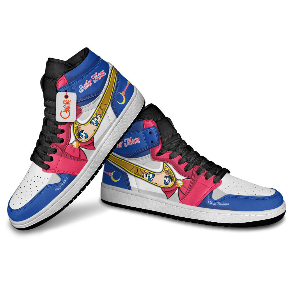 Sailor Moon High-Top Sneakers Retro Streetwear Vibe Shoes For Men And Women - Image 4