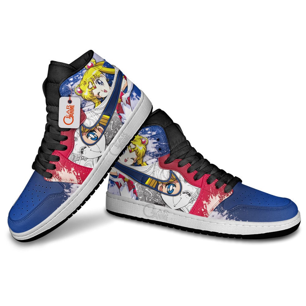 Sailor Moon High-Top Sneakers Retro Streetwear Vibe Shoes For Men And Women - Image 4