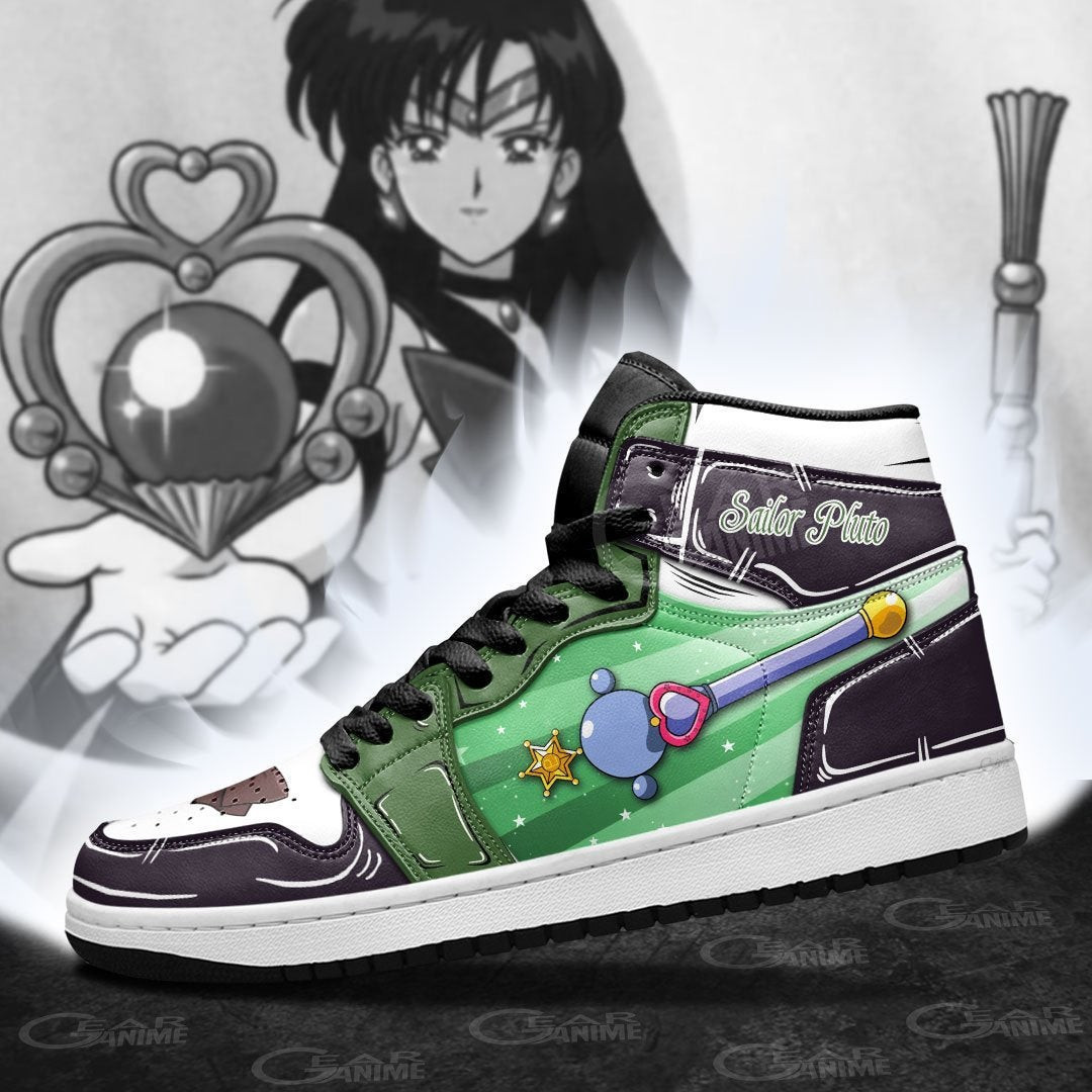 Sailor Pluto High-Top Sneakers Retro Streetwear Vibe Shoes For Men And Women - Image 4