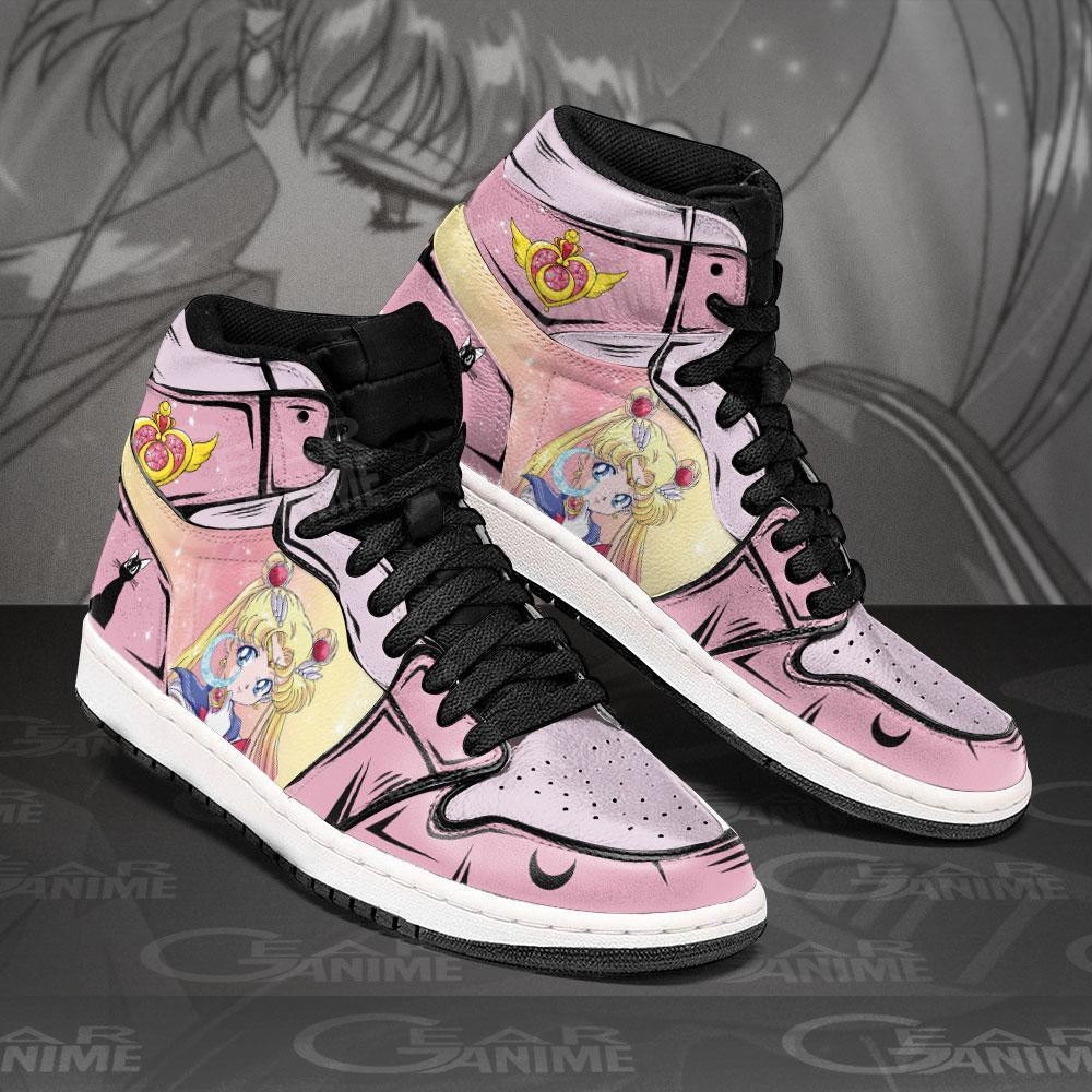 Sailor Moon High-Top Sneakers Retro Streetwear Vibe Shoes For Men And Women - Image 2