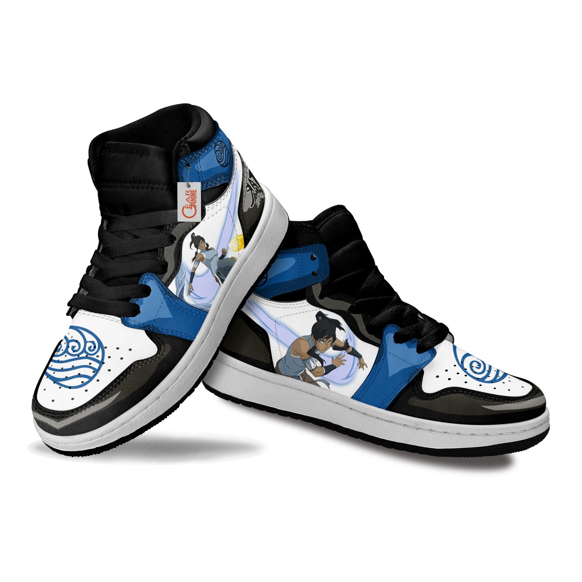 Korra High-Top Sneakers Retro Streetwear Vibe Shoes For Men And Women - Image 2