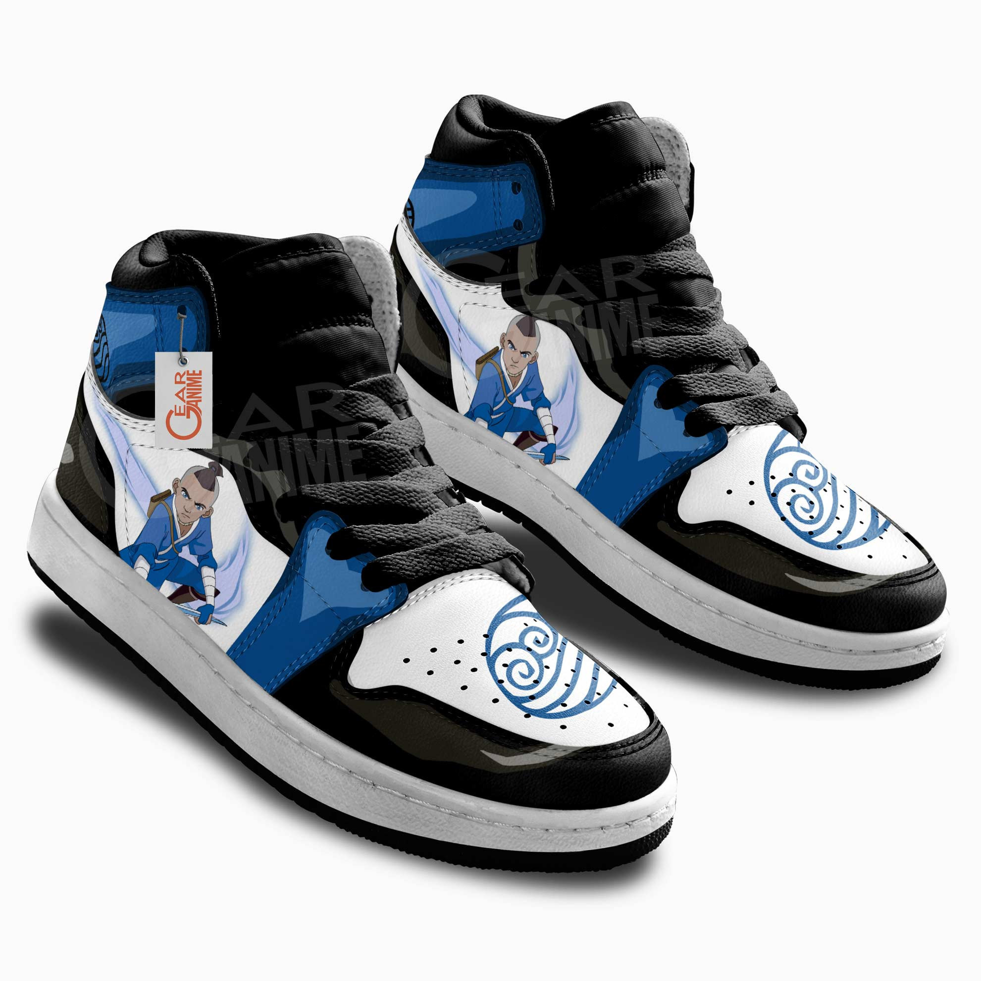 Sokka High-Top Sneakers Retro Streetwear Vibe Shoes For Men And Women - Image 3