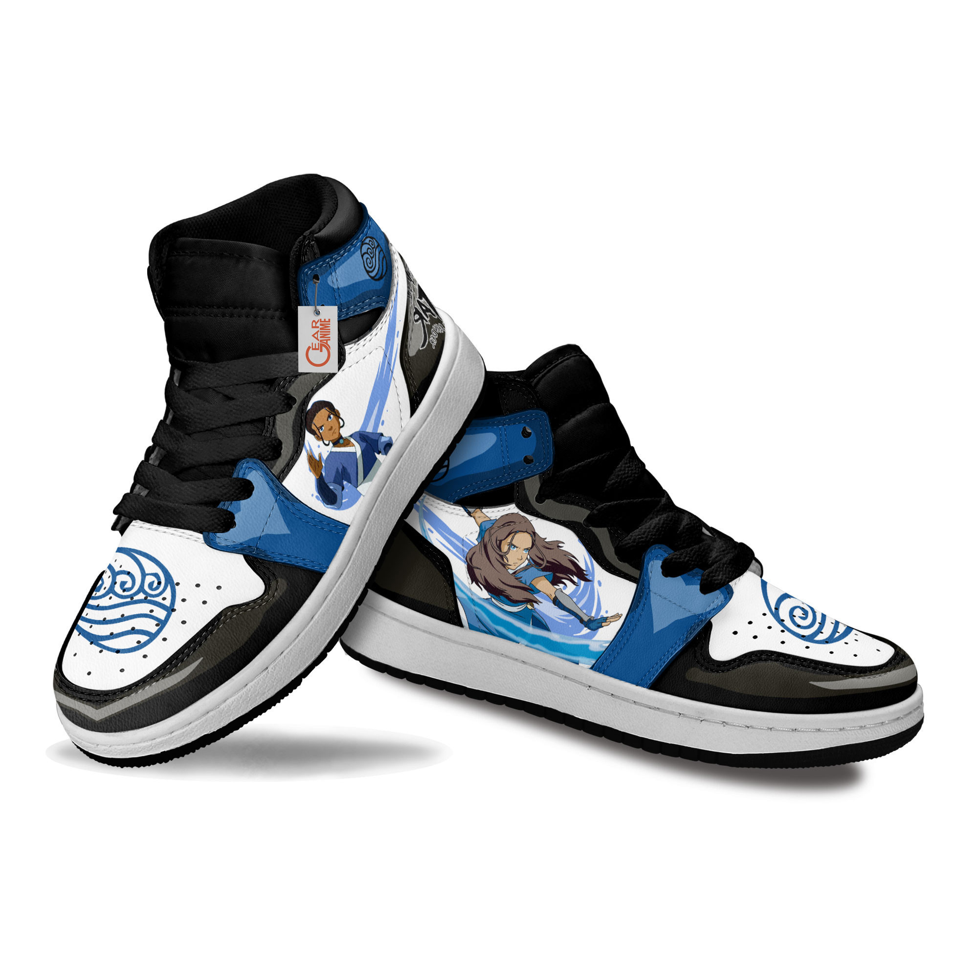Katara High-Top Sneakers Retro Streetwear Vibe Shoes For Men And Women - Image 2
