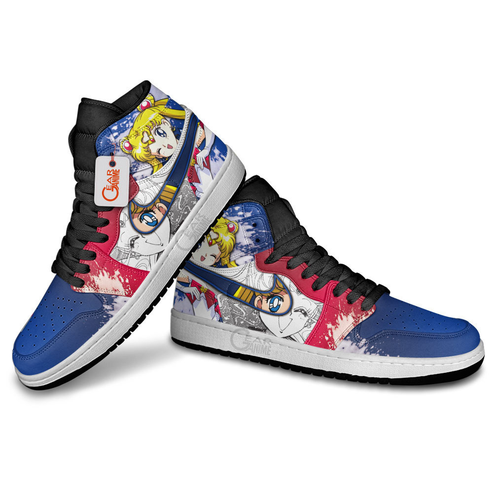 Sailor Moon High-Top Sneakers Retro Streetwear Vibe Shoes For Men And Women - Image 4