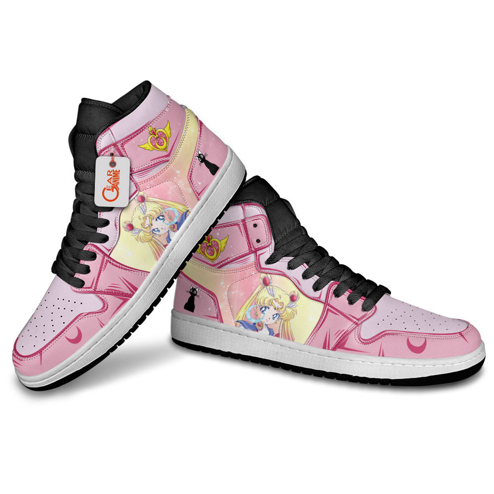 Usagi Tsukino High-Top Sneakers Retro Streetwear Vibe Shoes For Men And Women - Image 4