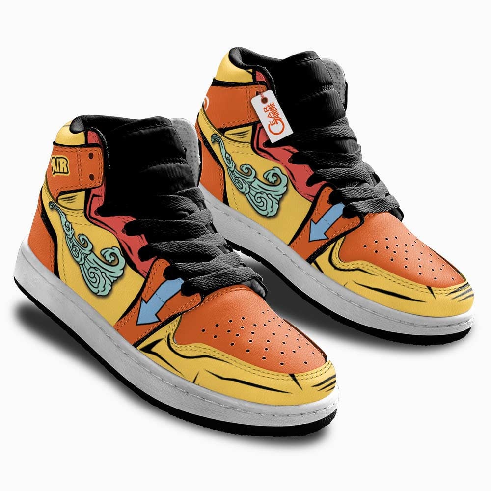 Aang High-Top Sneakers Retro Streetwear Vibe Shoes For Men And Women - Image 3