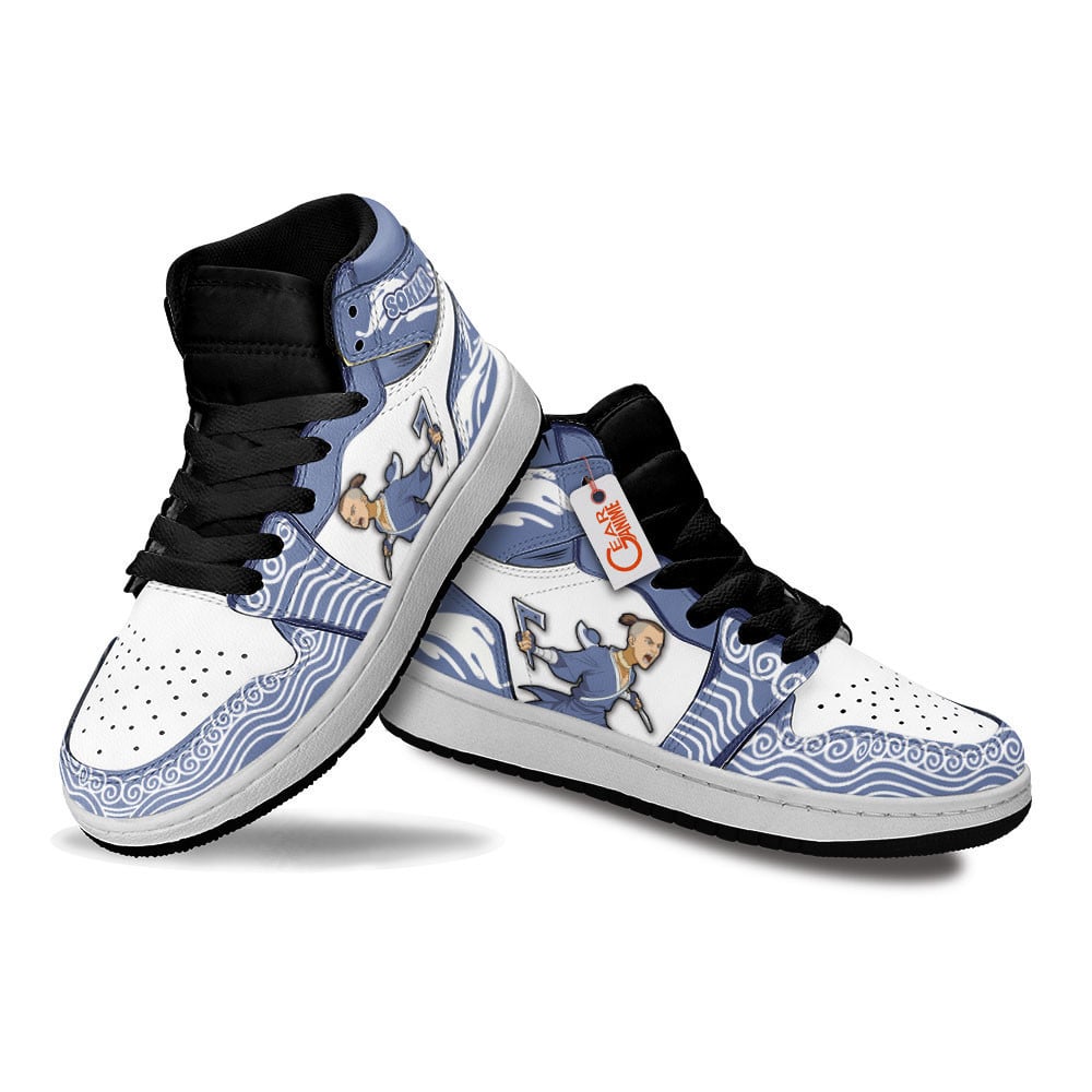 Sokka High-Top Sneakers Retro Streetwear Vibe Shoes For Men And Women - Image 3