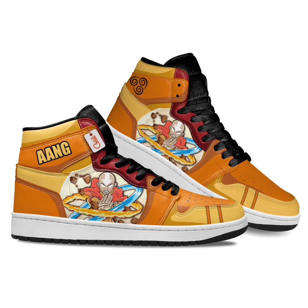 Aang High-Top Sneakers Retro Streetwear Vibe Shoes For Men And Women - Image 3