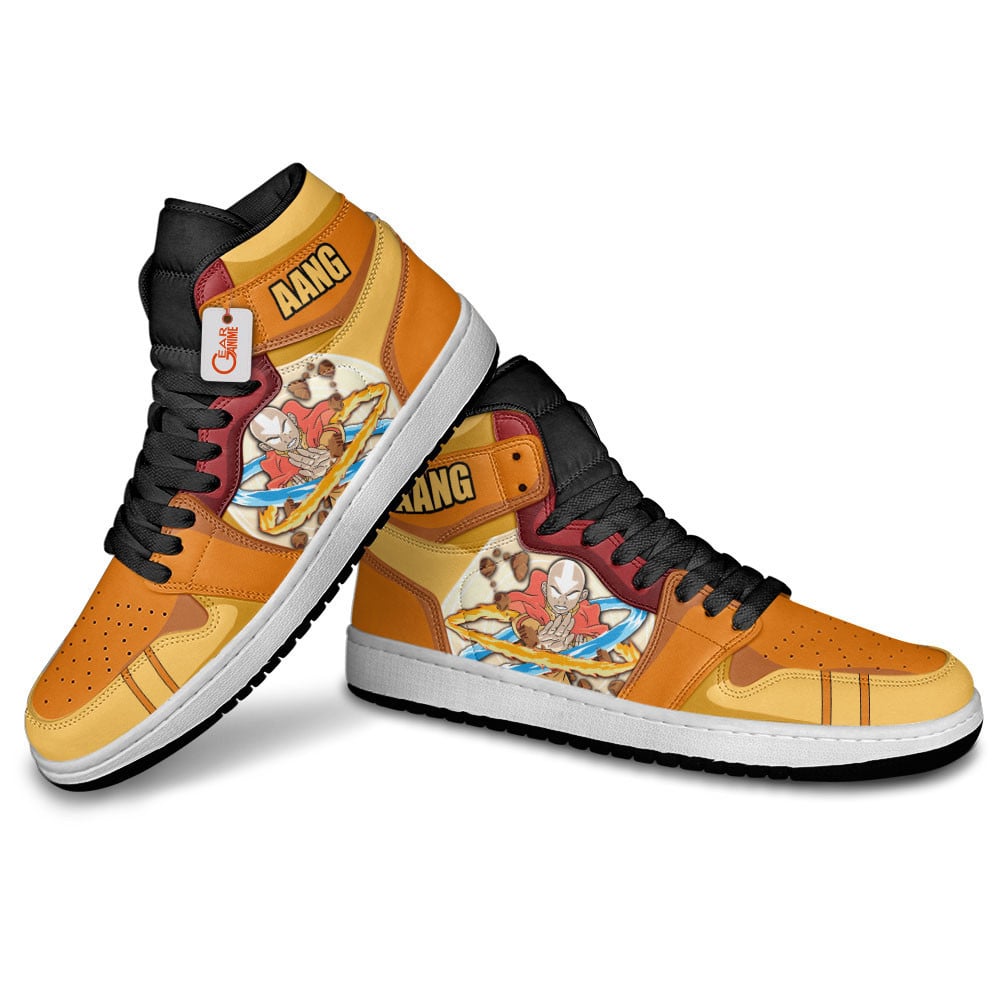 Aang High-Top Sneakers Retro Streetwear Vibe Shoes For Men And Women - Image 4