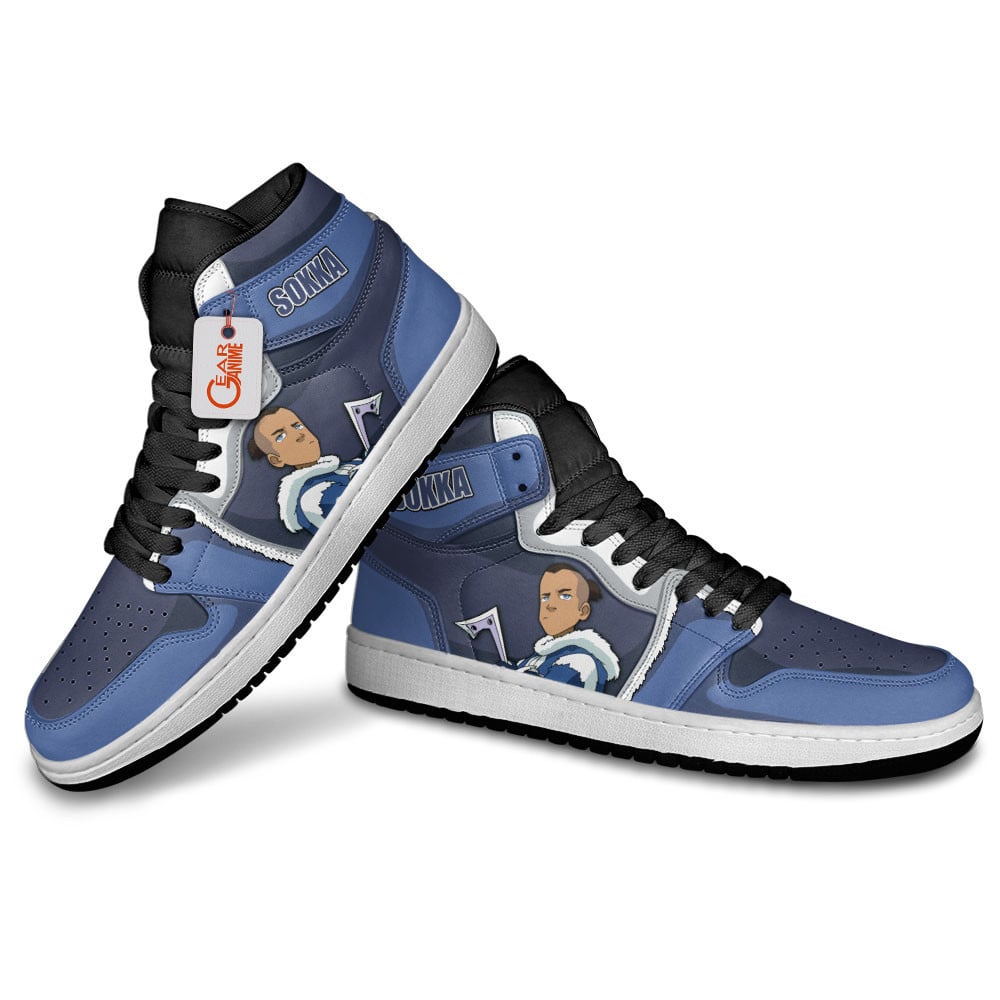 Sokka High-Top Sneakers Retro Streetwear Vibe Shoes For Men And Women - Image 4