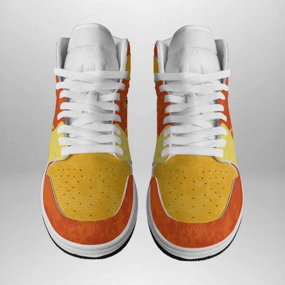 Charmander Attack Pokemon High-Top Sneakers Retro Streetwear Vibe Shoes For Men And Women - Image 2