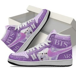 BTS High-Top Sneakers Retro Streetwear Vibe Shoes For Men And Women - Image 3