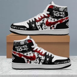 My Chemical Romance High-Top Sneakers Retro Streetwear Vibe Shoes For Men And Women - Image 4
