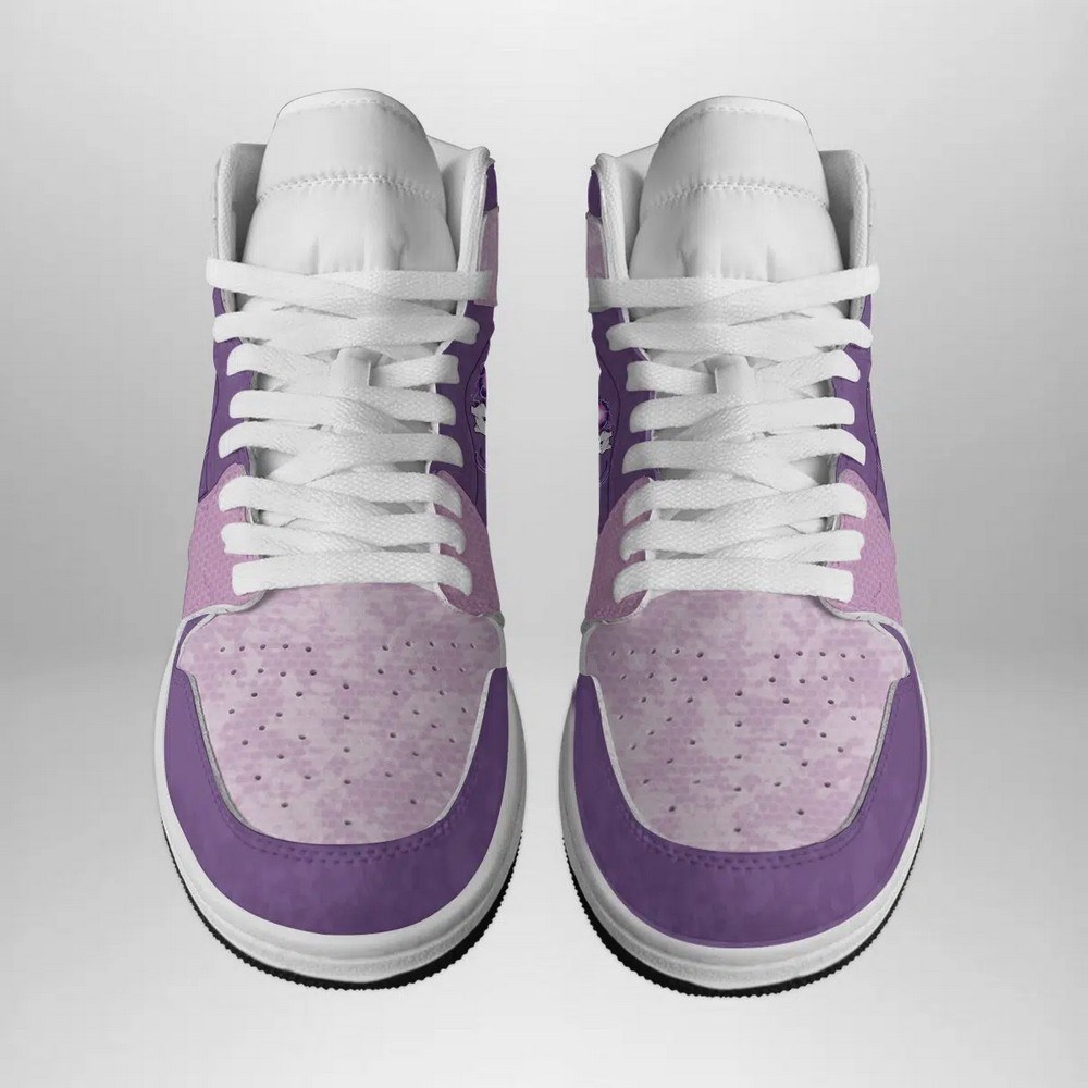 Mewtwo Attack Pokemon High-Top Sneakers Retro Streetwear Vibe Shoes For Men And Women - Image 2