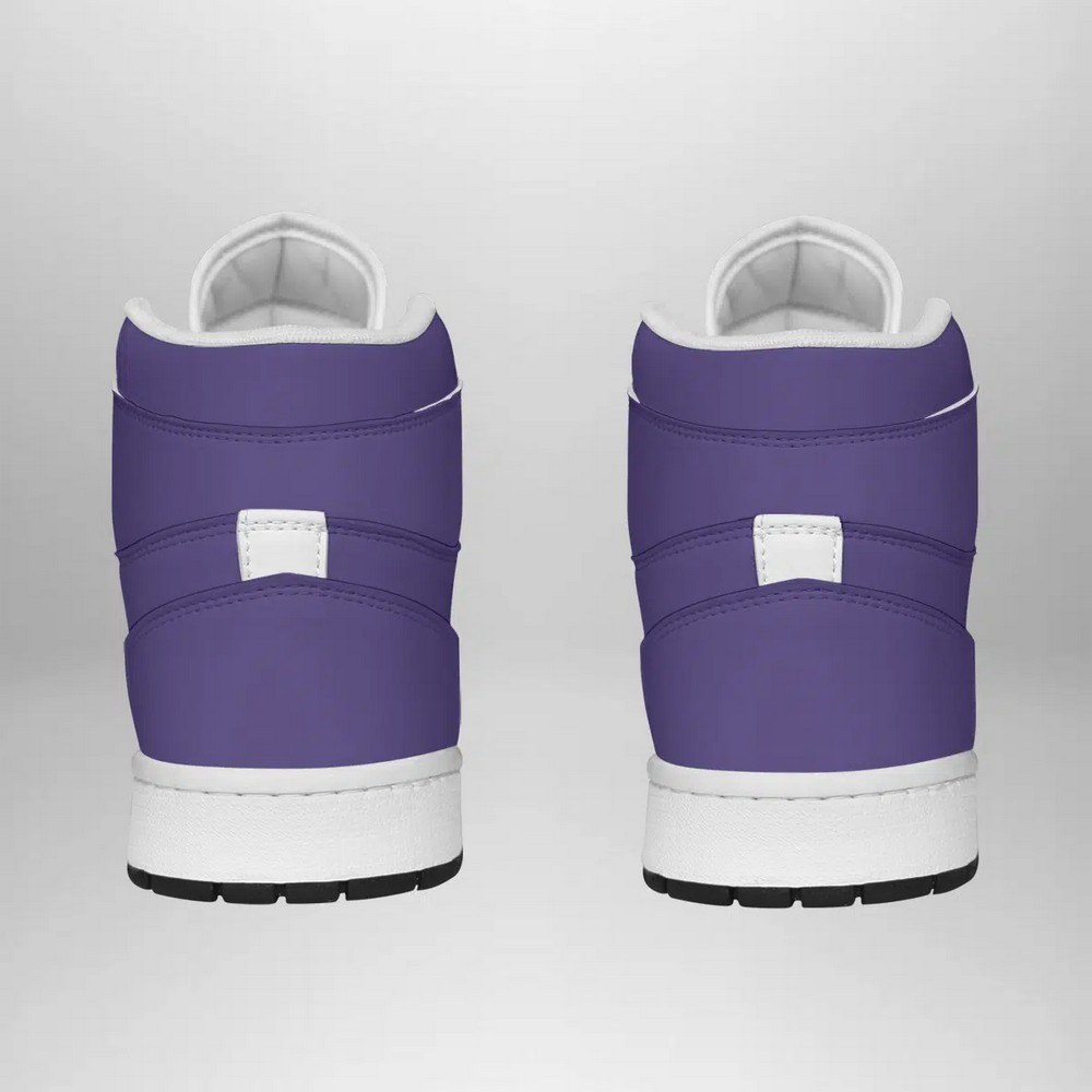 Gengar Face Pokemon High-Top Sneakers Retro Streetwear Vibe Shoes For Men And Women - Image 4