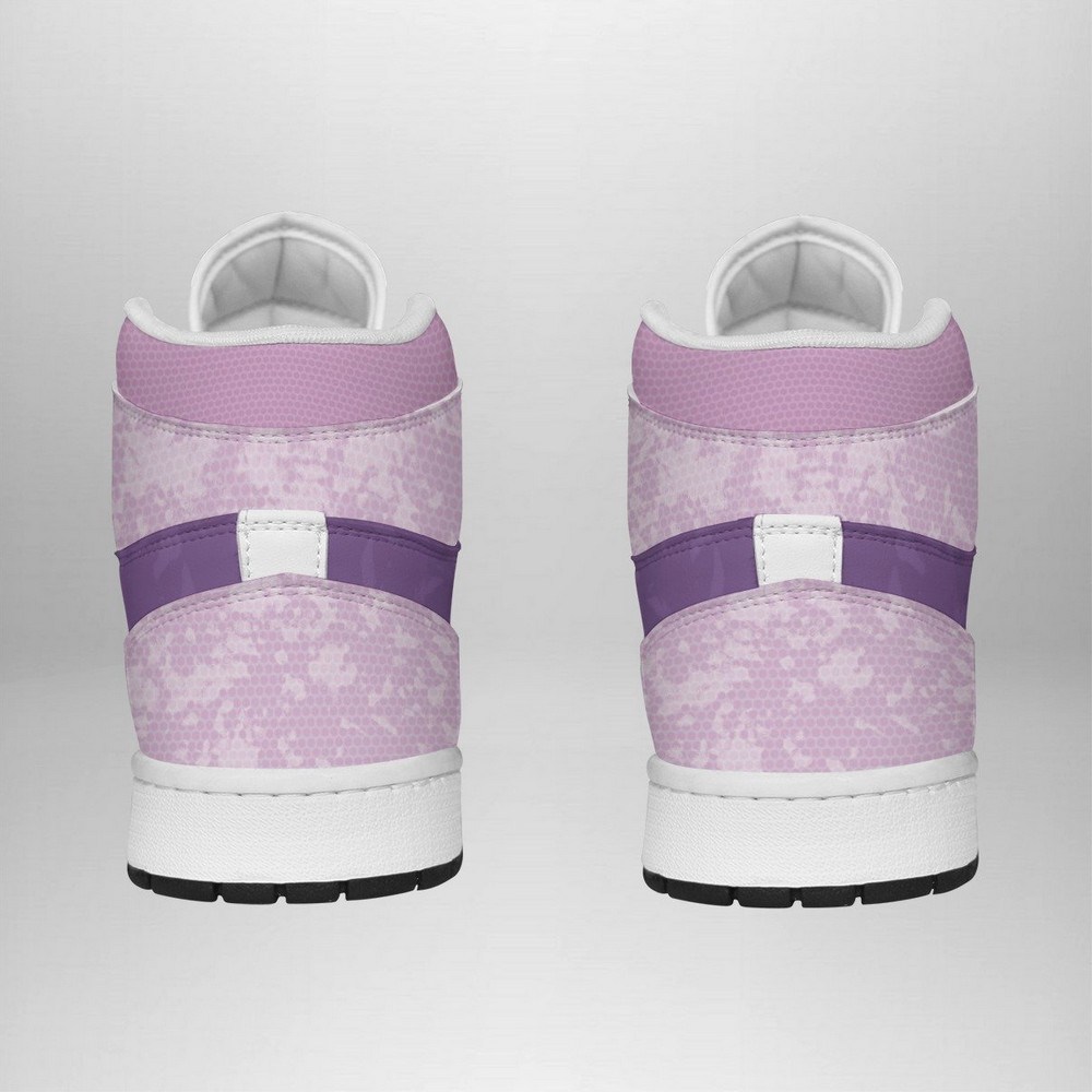 Mewtwo Attack Pokemon High-Top Sneakers Retro Streetwear Vibe Shoes For Men And Women - Image 4