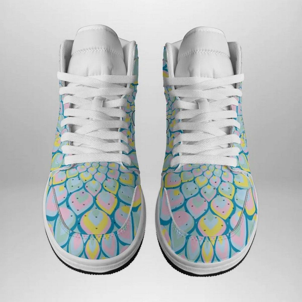 Squirtle Trippy Pokemon High-Top Sneakers Retro Streetwear Vibe Shoes For Men And Women - Image 2