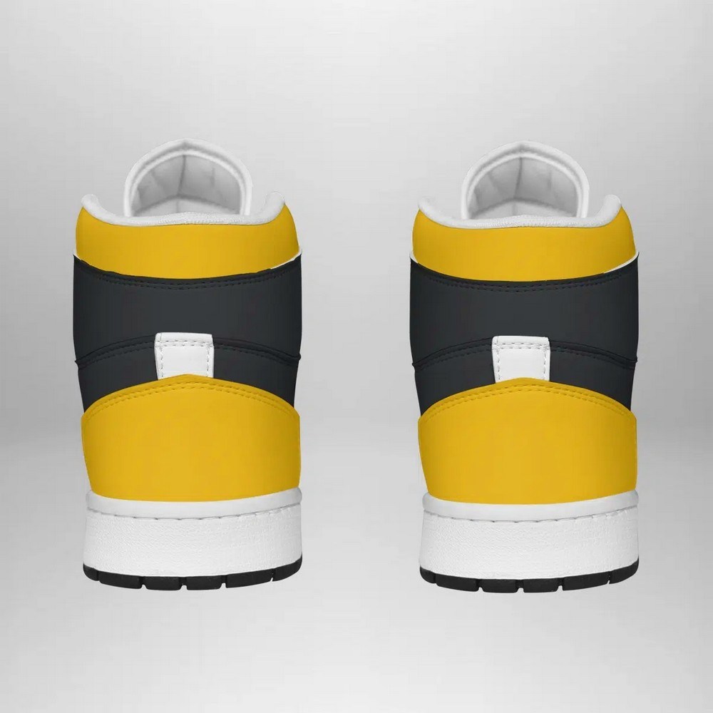 Umbreon Face Pokemon High-Top Sneakers Retro Streetwear Vibe Shoes For Men And Women - Image 4