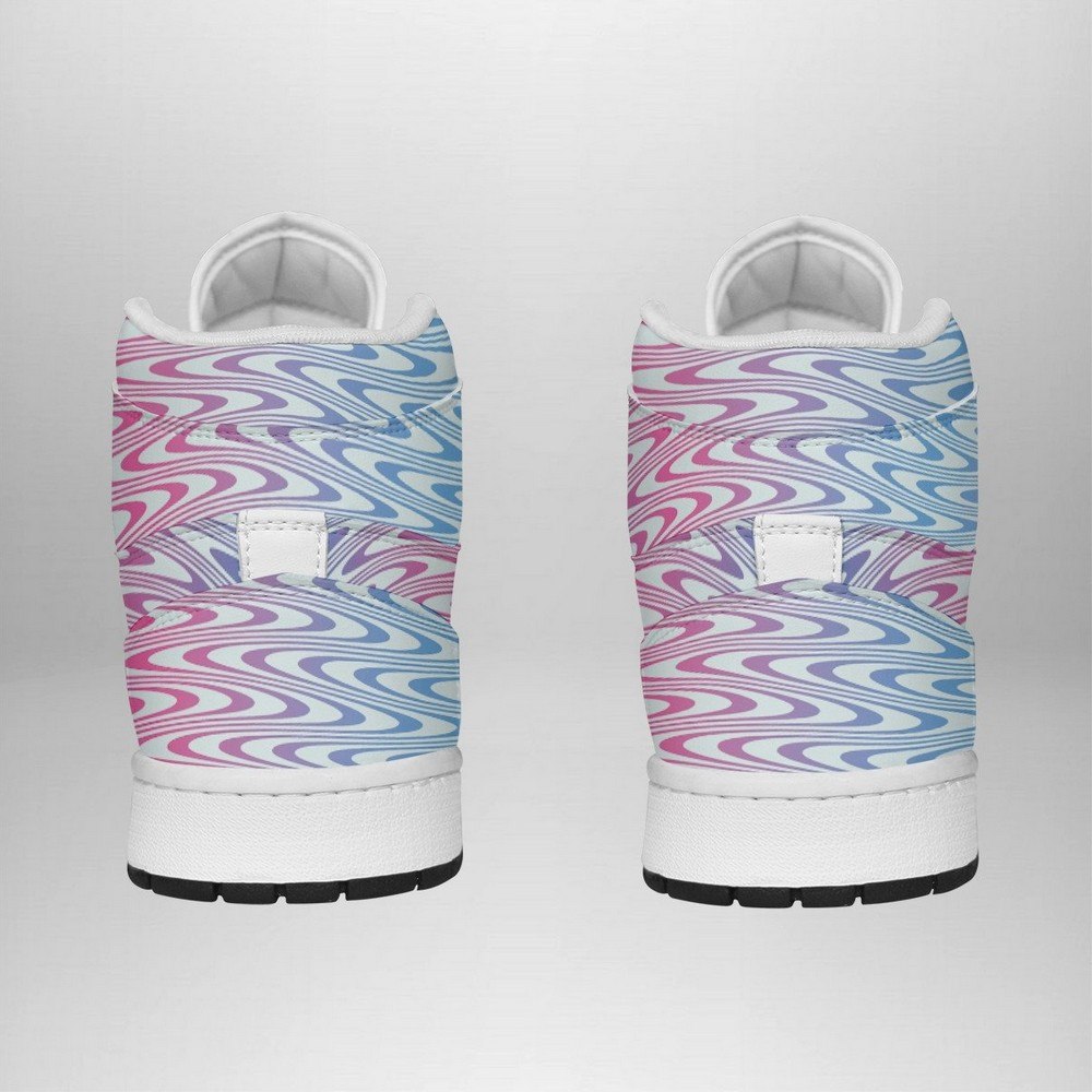 Sylveon Trippy Pokemon High-Top Sneakers Retro Streetwear Vibe Shoes For Men And Women - Image 4