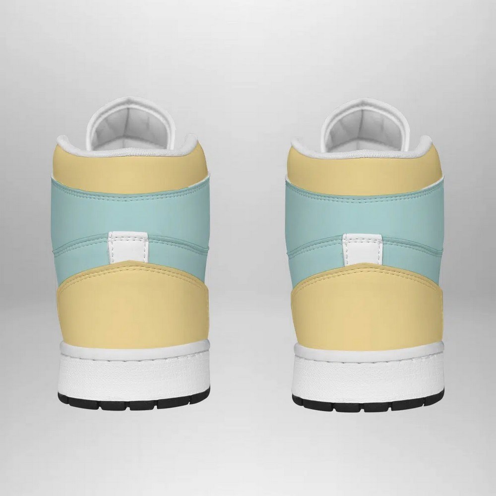 Squirtle Face Pokemon High-Top Sneakers Retro Streetwear Vibe Shoes For Men And Women - Image 4