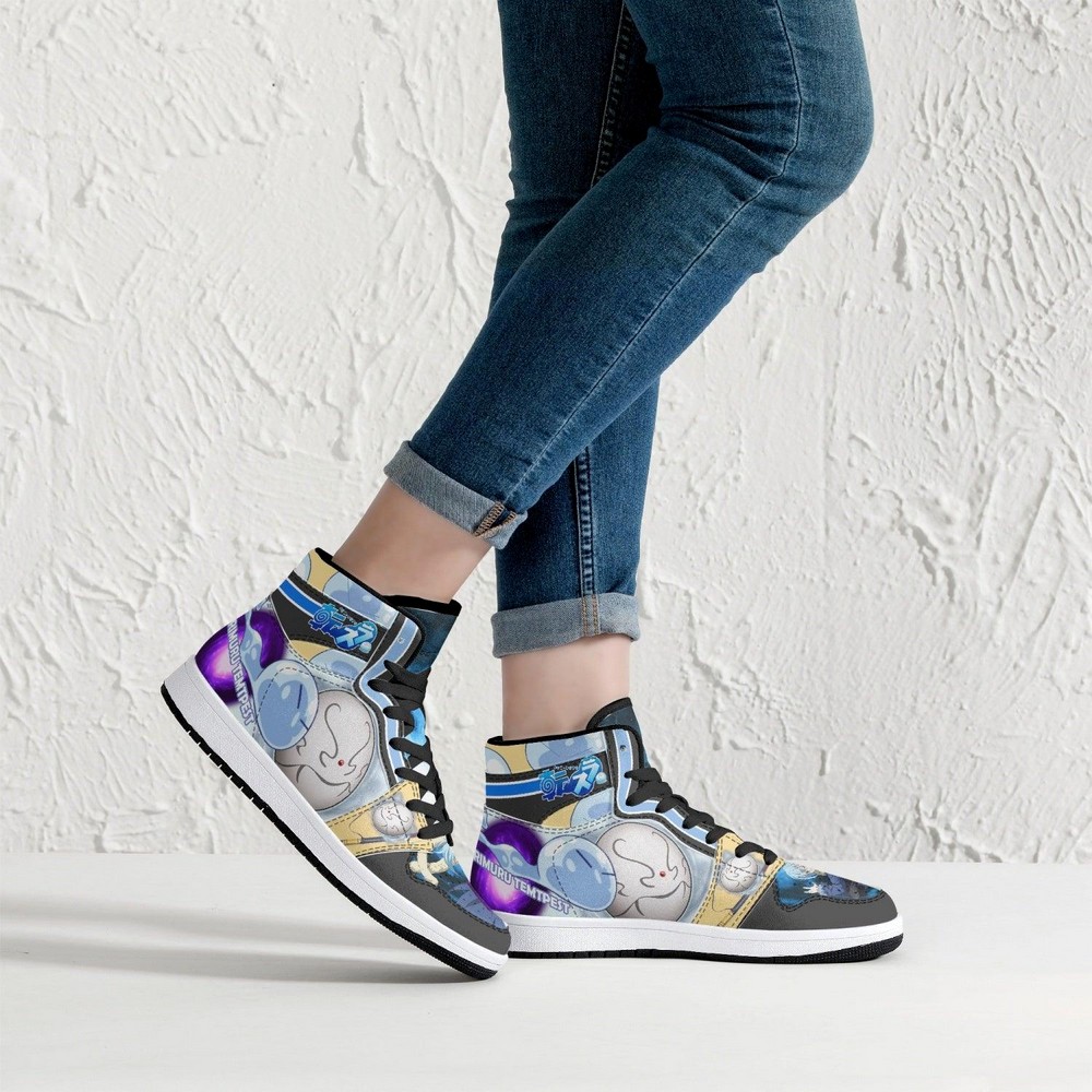 Rimuru Tempest High-Top Sneakers Retro Streetwear Vibe Shoes For Men And Women - Image 4