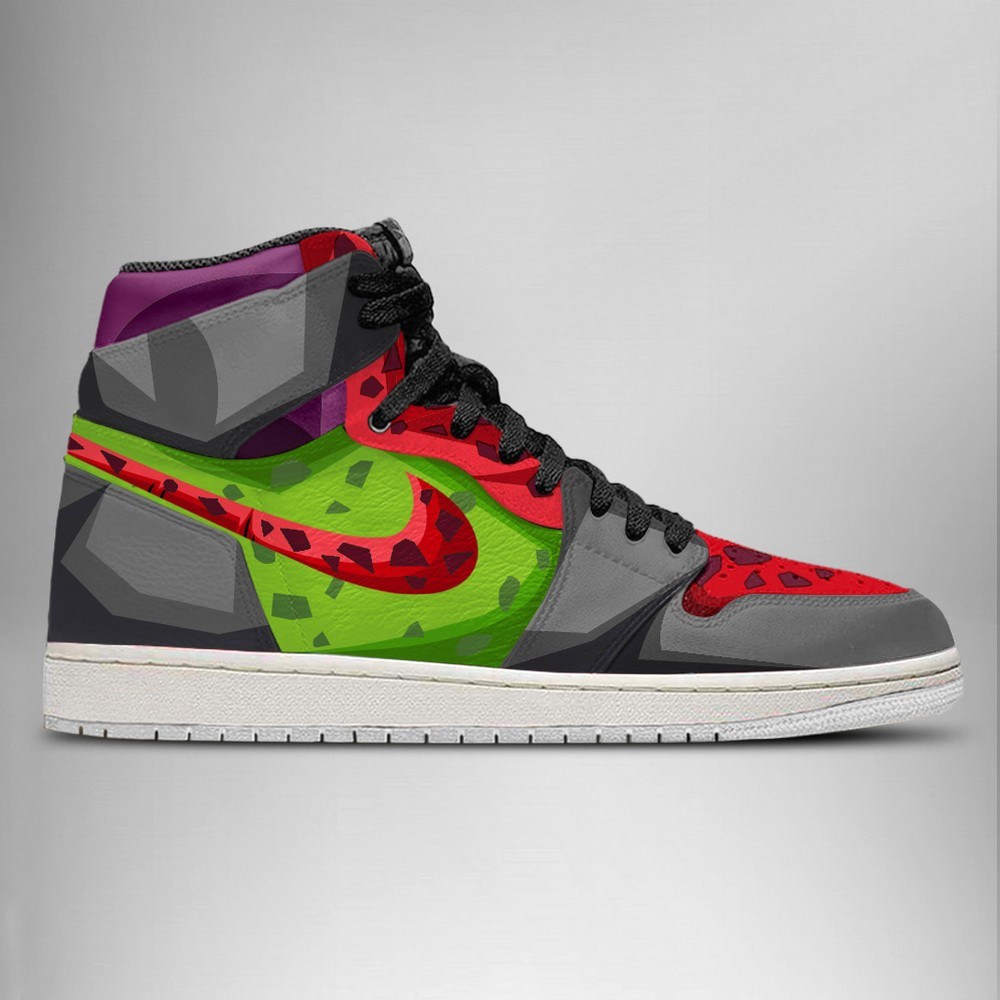 Dragon Ball Cell High-Top Sneakers Retro Streetwear Vibe Shoes For Men And Women - Image 4