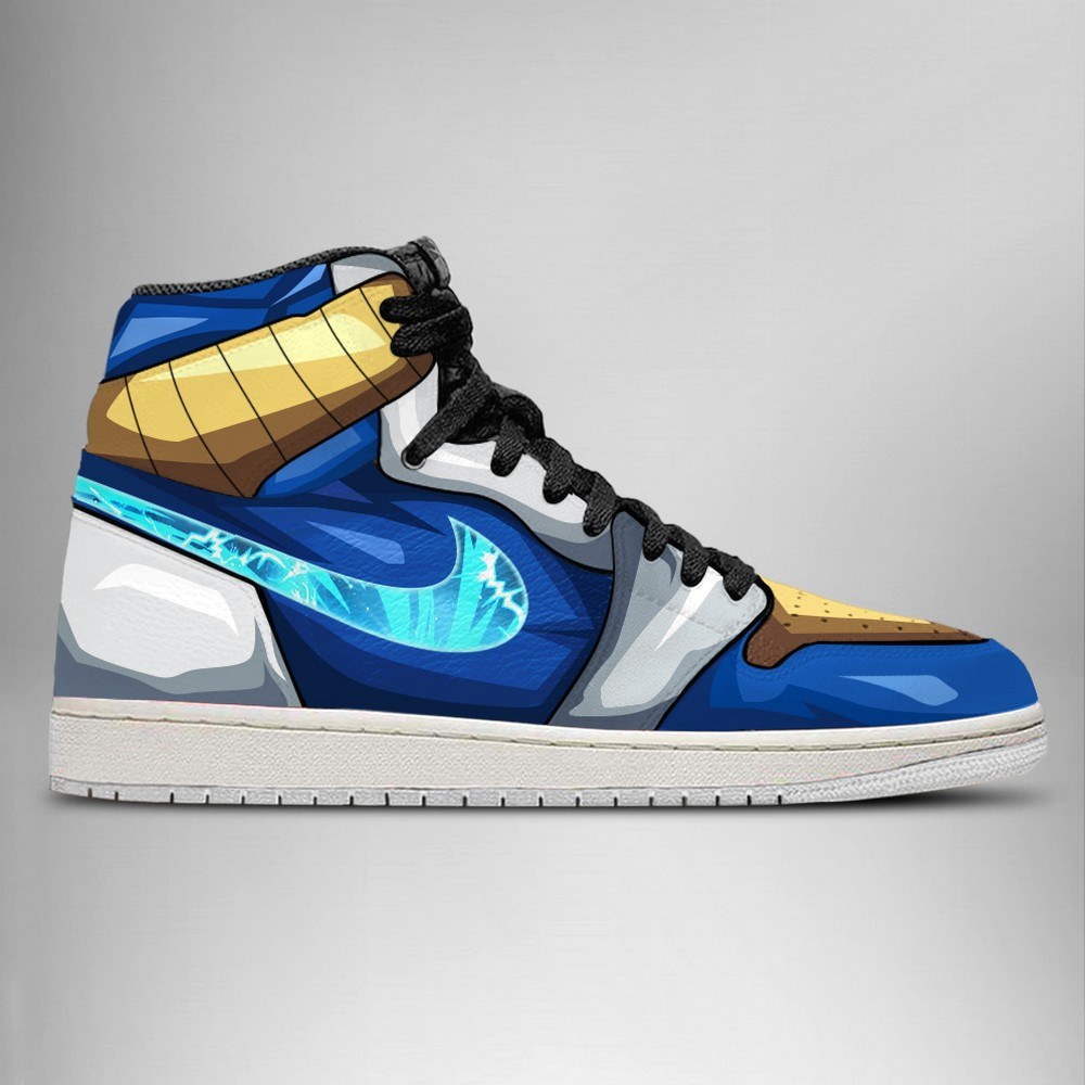 Dragon Ball Vegeta High-Top Sneakers Retro Streetwear Vibe Shoes For Men And Women - Image 4