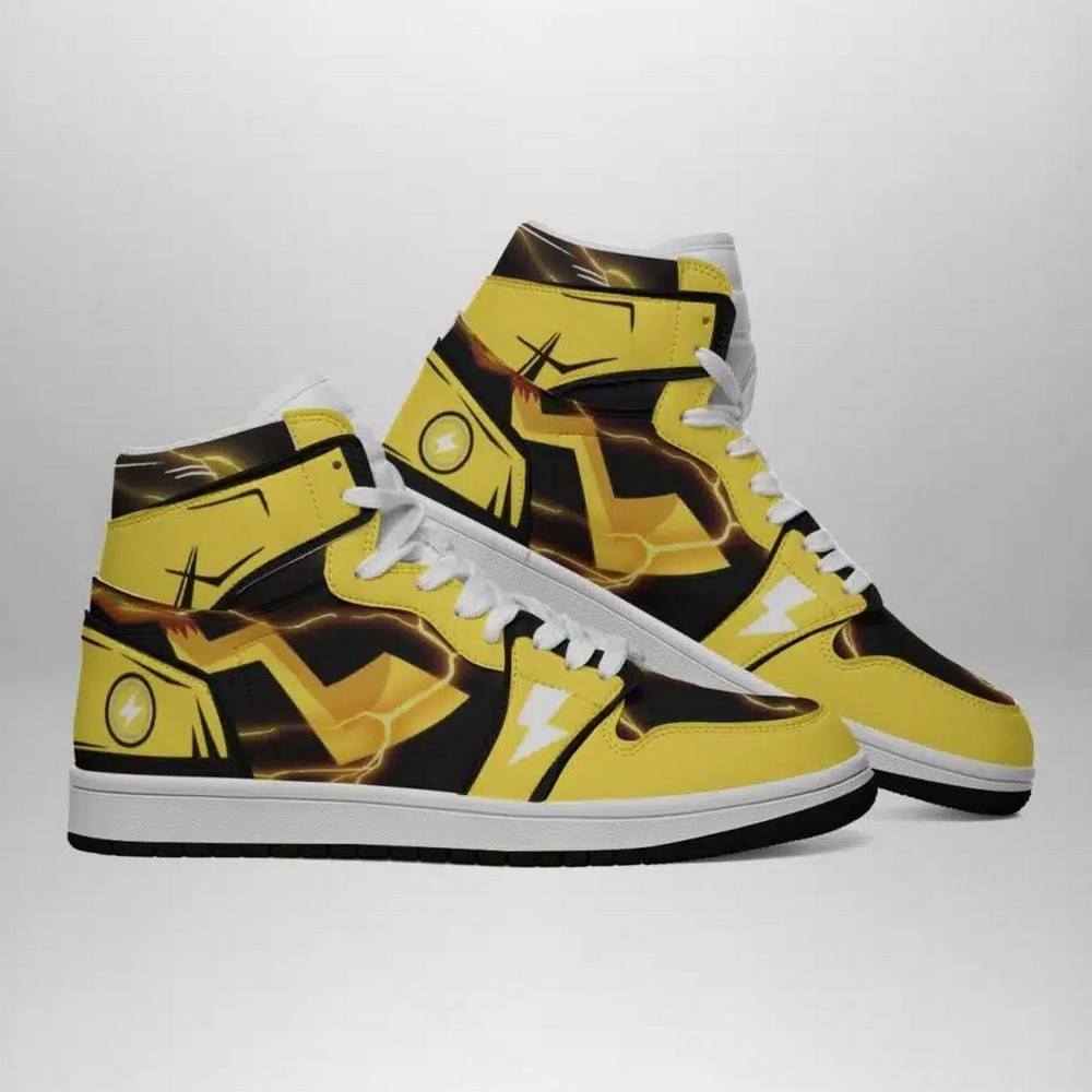 Pikachu V2 Pokemon High-Top Sneakers Retro Streetwear Vibe Shoes For Men And Women - Image 3