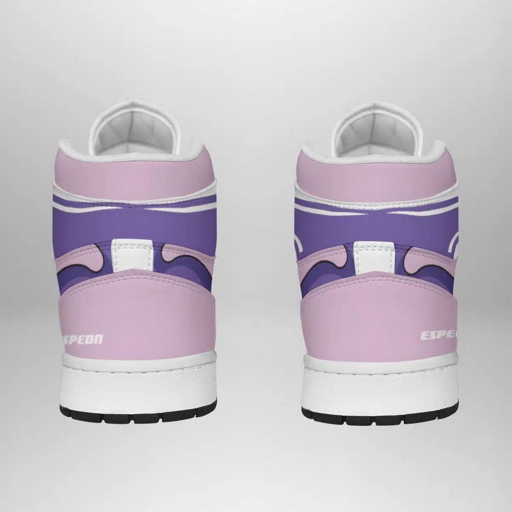 Espeon Pokemon High-Top Sneakers Retro Streetwear Vibe Shoes For Men And Women - Image 4