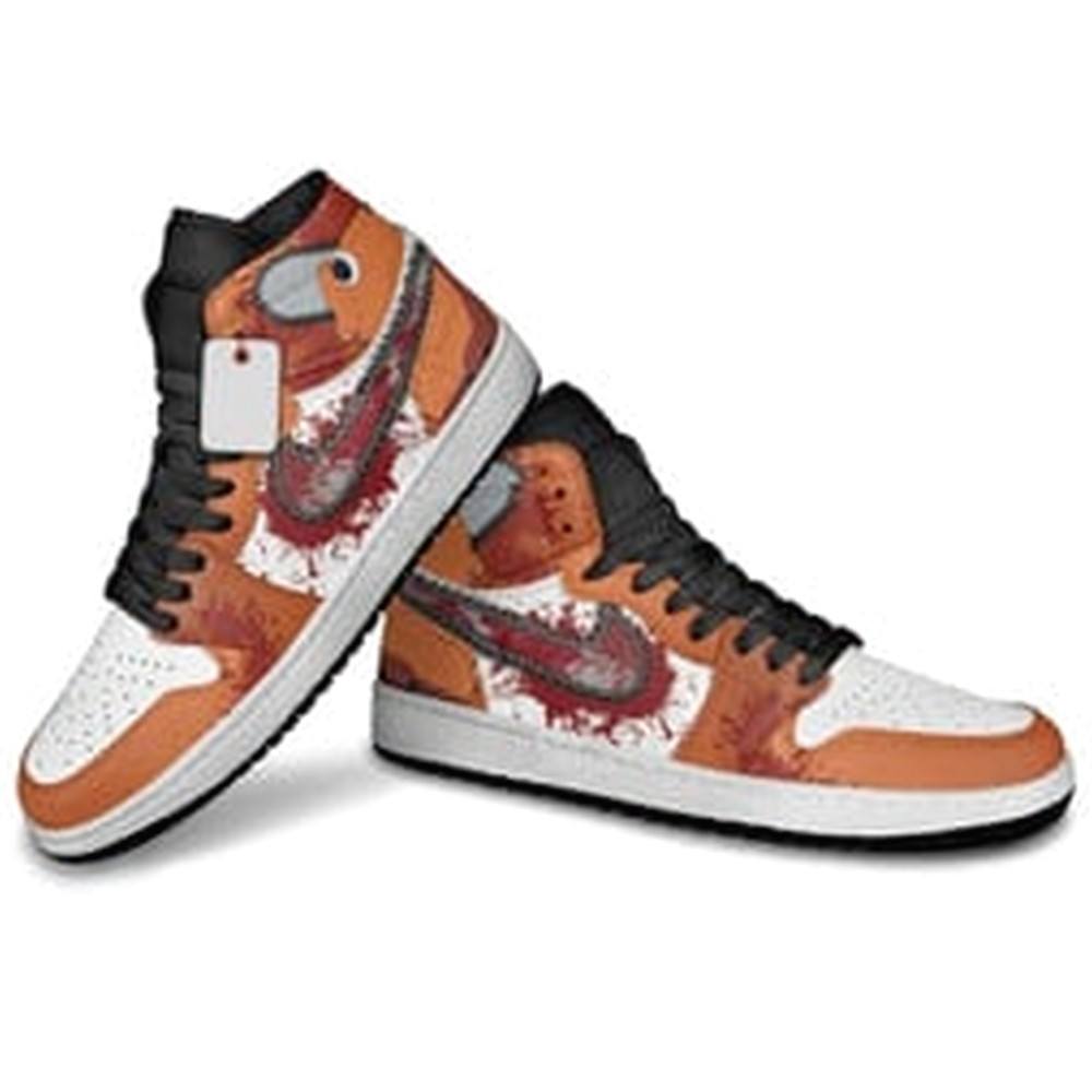 Pochita Chainsaw man High-Top Sneakers Retro Streetwear Vibe Shoes For Men And Women - Image 3