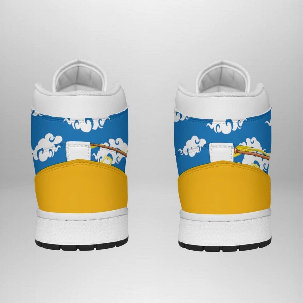 One Piece Nami High-Top Sneakers Retro Streetwear Vibe Shoes For Men And Women - Image 4