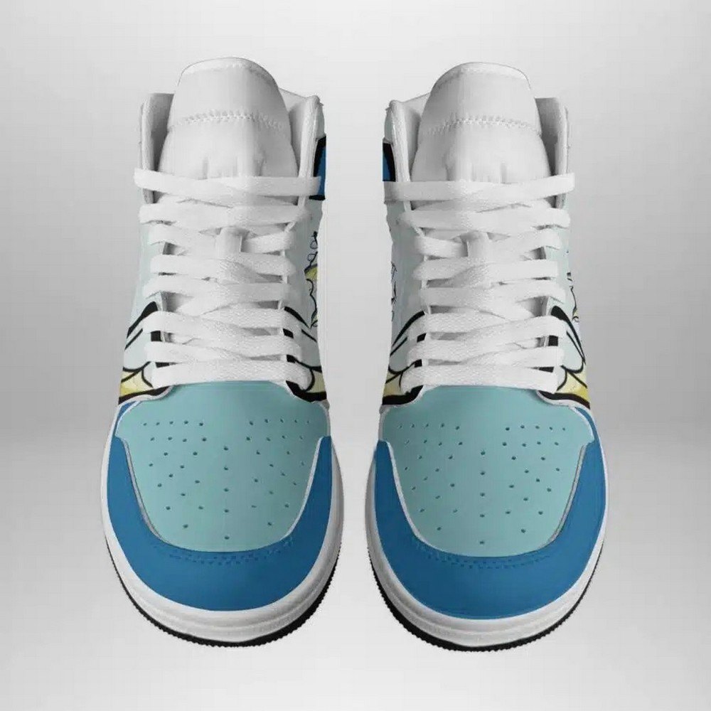 Vaporeon Pokemon High-Top Sneakers Retro Streetwear Vibe Shoes For Men And Women - Image 2