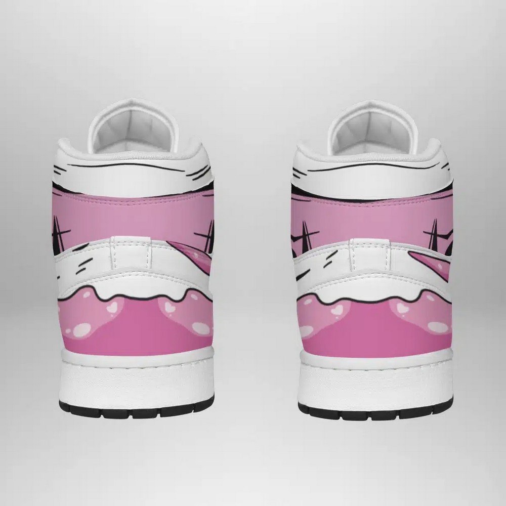 Ditto Pokemon High-Top Sneakers Retro Streetwear Vibe Shoes For Men And Women - Image 4