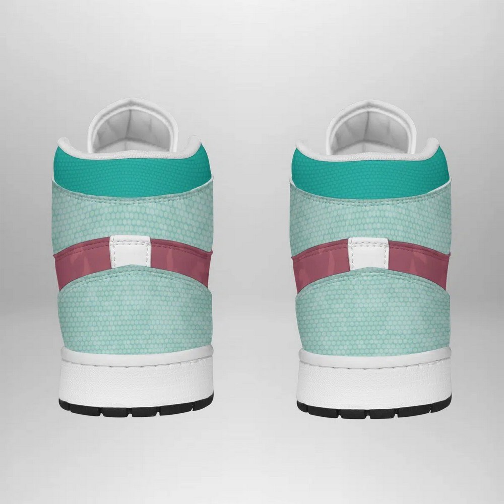 Totodile Attack Pokemon High-Top Sneakers Retro Streetwear Vibe Shoes For Men And Women - Image 4