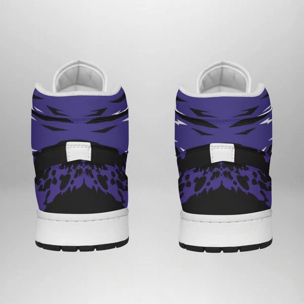 Ghost Gengar Pokemon High-Top Sneakers Retro Streetwear Vibe Shoes For Men And Women - Image 4