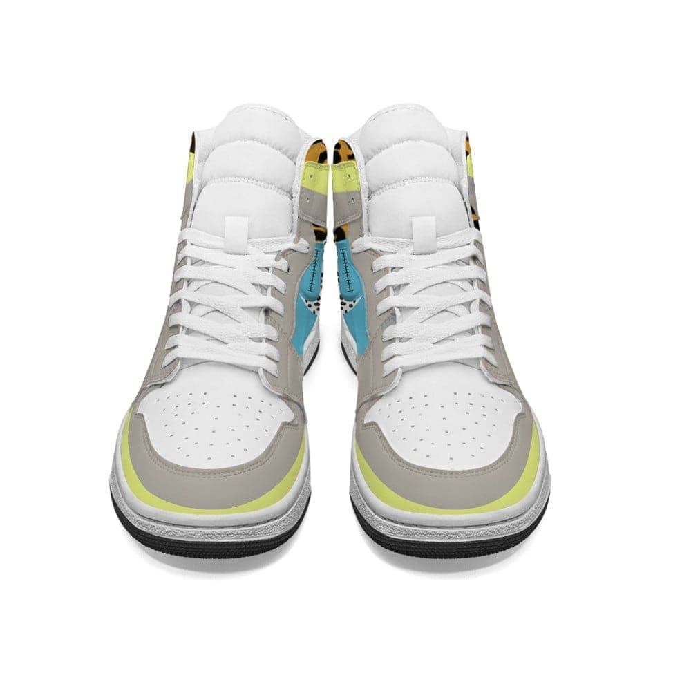 Discover Unyielding High-Top Sneakers Retro Streetwear Vibe Shoes For Men And Women - Image 3