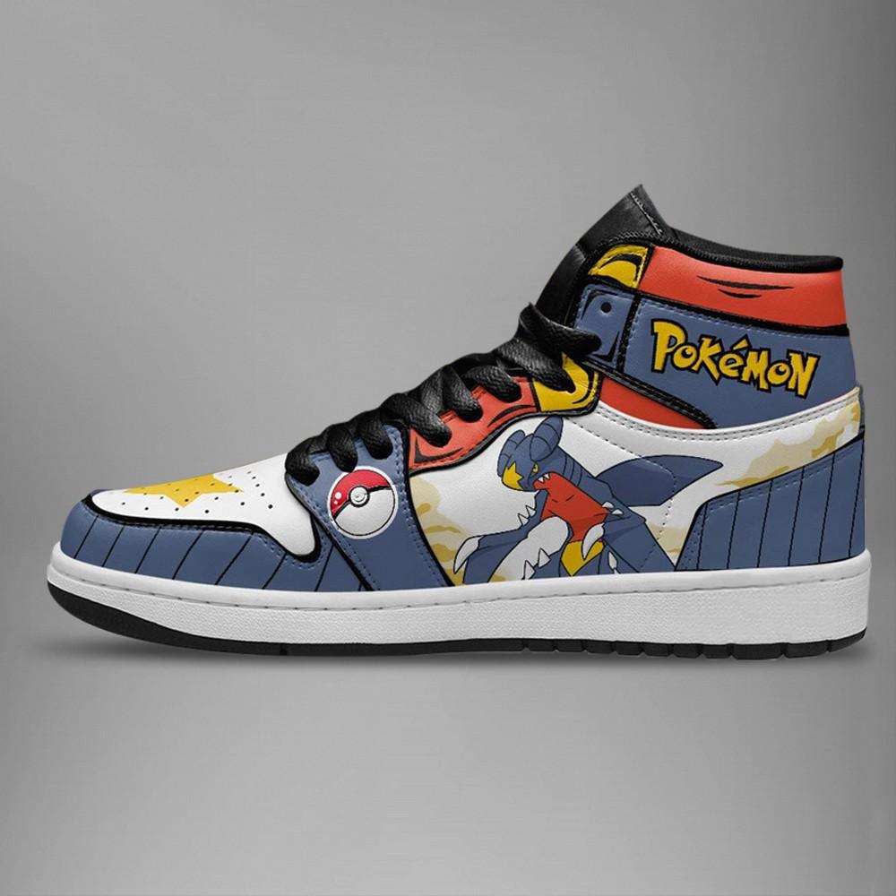 Garchomp High-Top Sneakers Retro Streetwear Vibe Shoes For Men And Women - Image 2