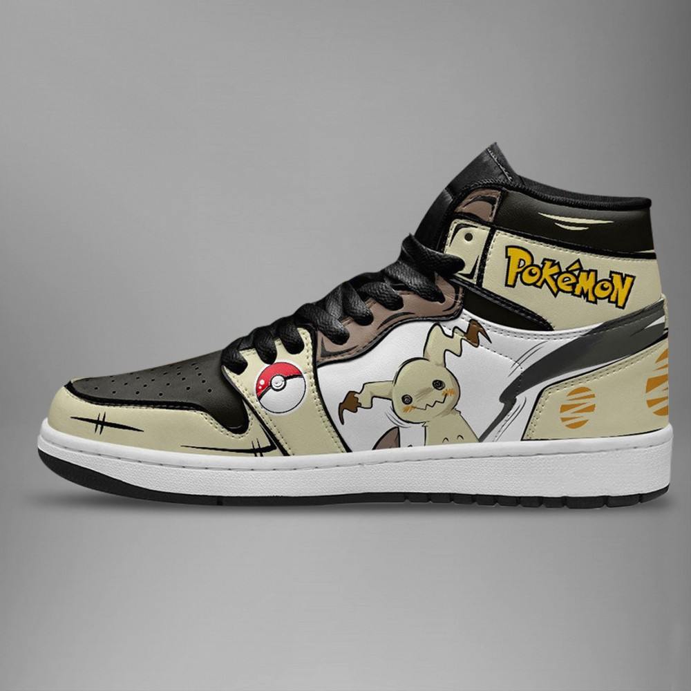 Mimikyu High-Top Sneakers Retro Streetwear Vibe Shoes For Men And Women - Image 2