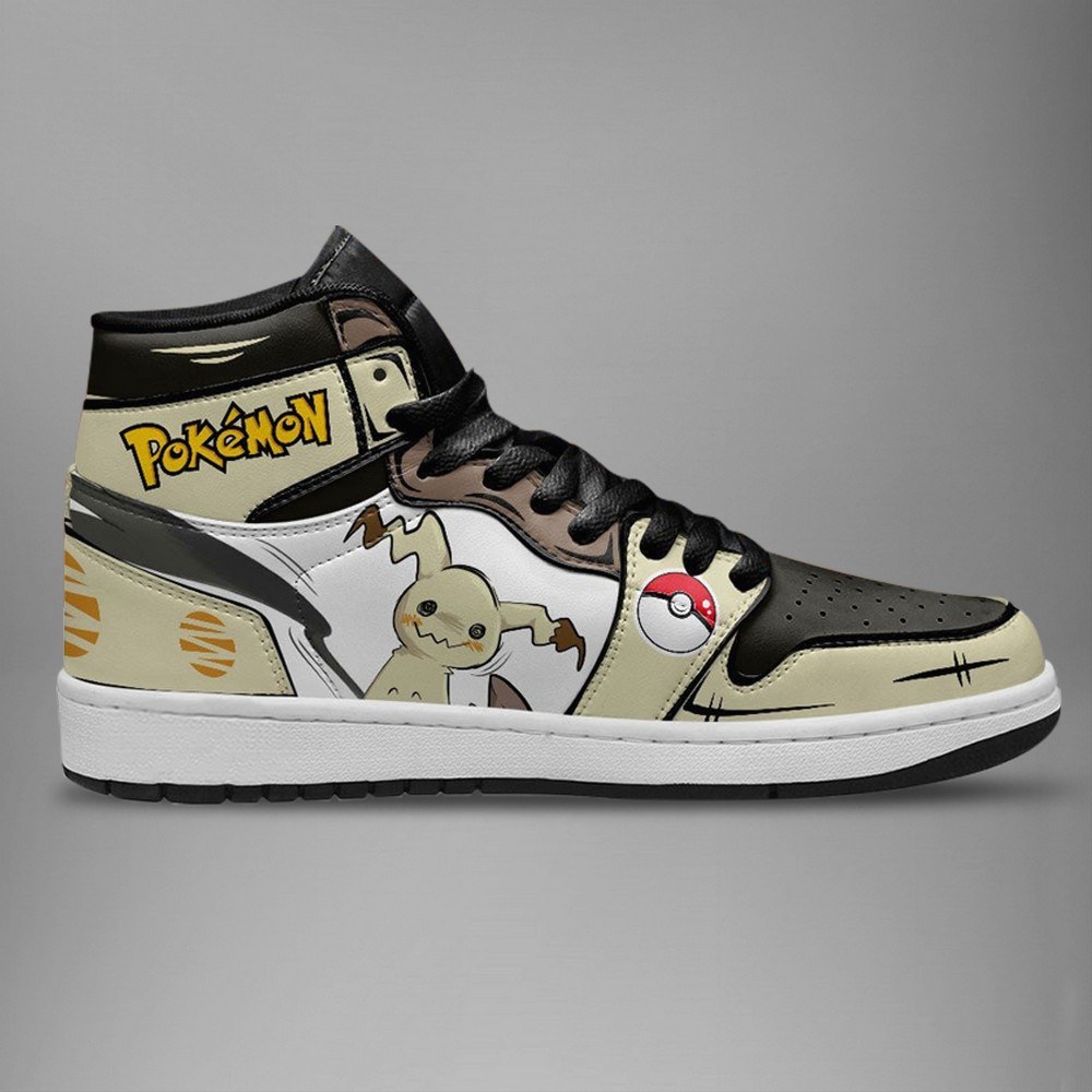 Mimikyu High-Top Sneakers Retro Streetwear Vibe Shoes For Men And Women - Image 3