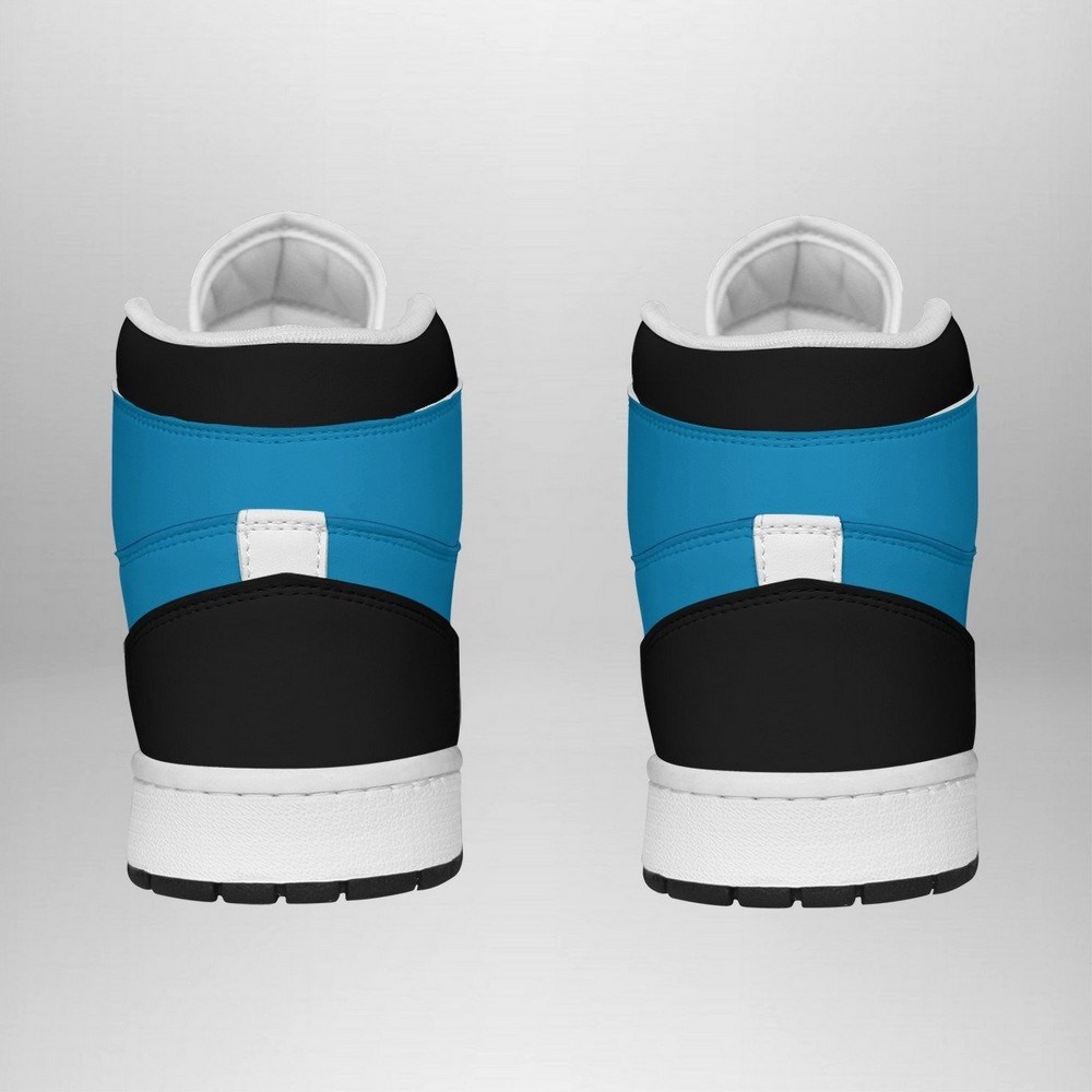 Lucario Face Pokemon High-Top Sneakers Retro Streetwear Vibe Shoes For Men And Women - Image 3