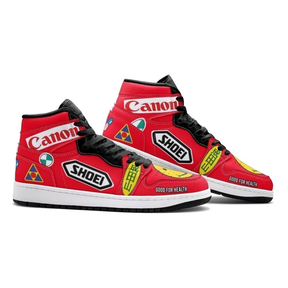 Akira Kaneda Full Decals Akira High-Top Sneakers Retro Streetwear Vibe Shoes For Men And Women - Image 4