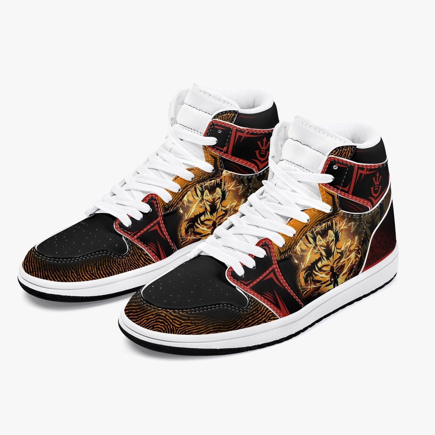 Dragon Ball Super Vegeta Ssj High-Top Sneakers Retro Streetwear Vibe Shoes For Men And Women - Image 2