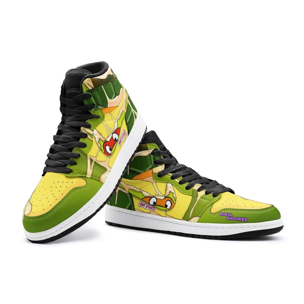 Teenage Mutant Ninja Turtles High-Top Sneakers Retro Streetwear Vibe Shoes For Men And Women - Image 3