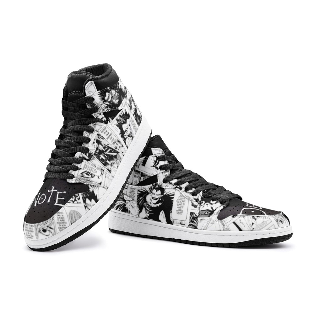Manga Edition Desu Nto High-Top Sneakers Retro Streetwear Vibe Shoes For Men And Women - Image 3