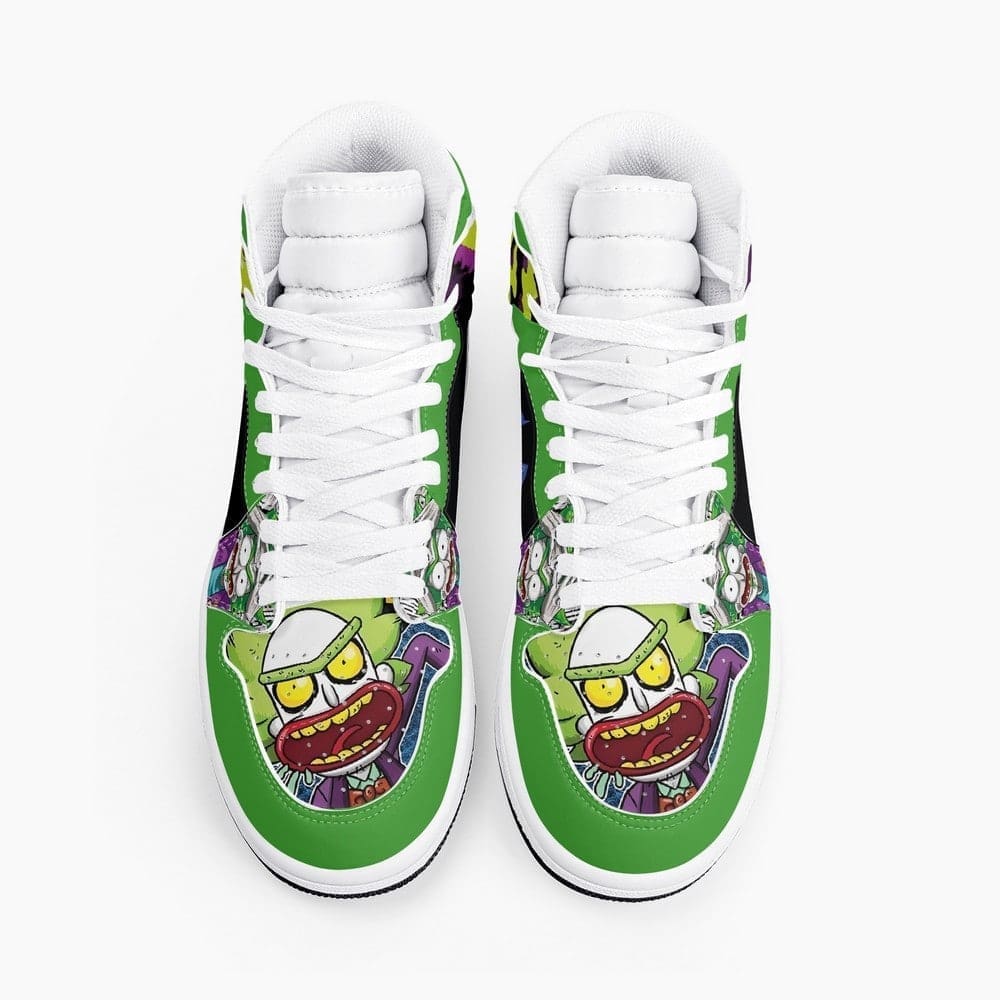 Rick and Morty High-Top Sneakers Retro Streetwear Vibe Shoes For Men And Women - Image 4